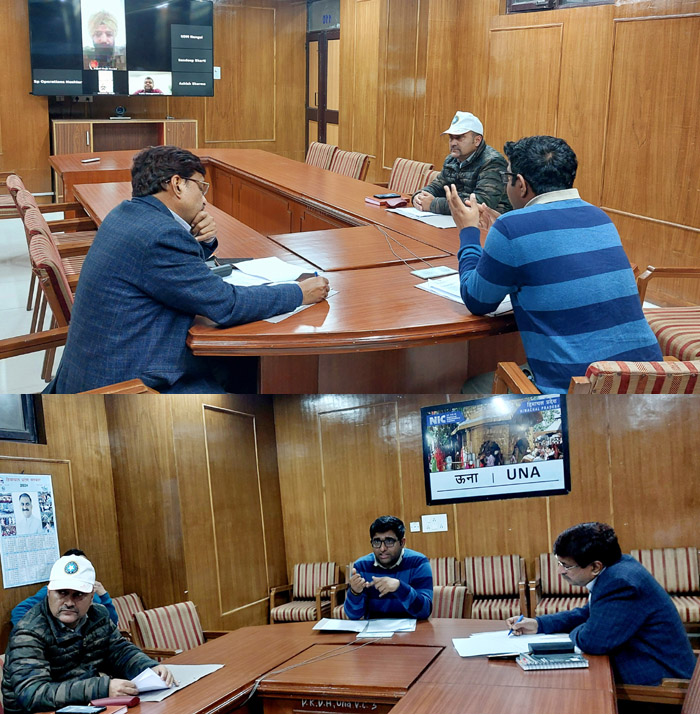 In view of the successful operation and security of Medi Fair, a virtual meeting was organized with the border officials.